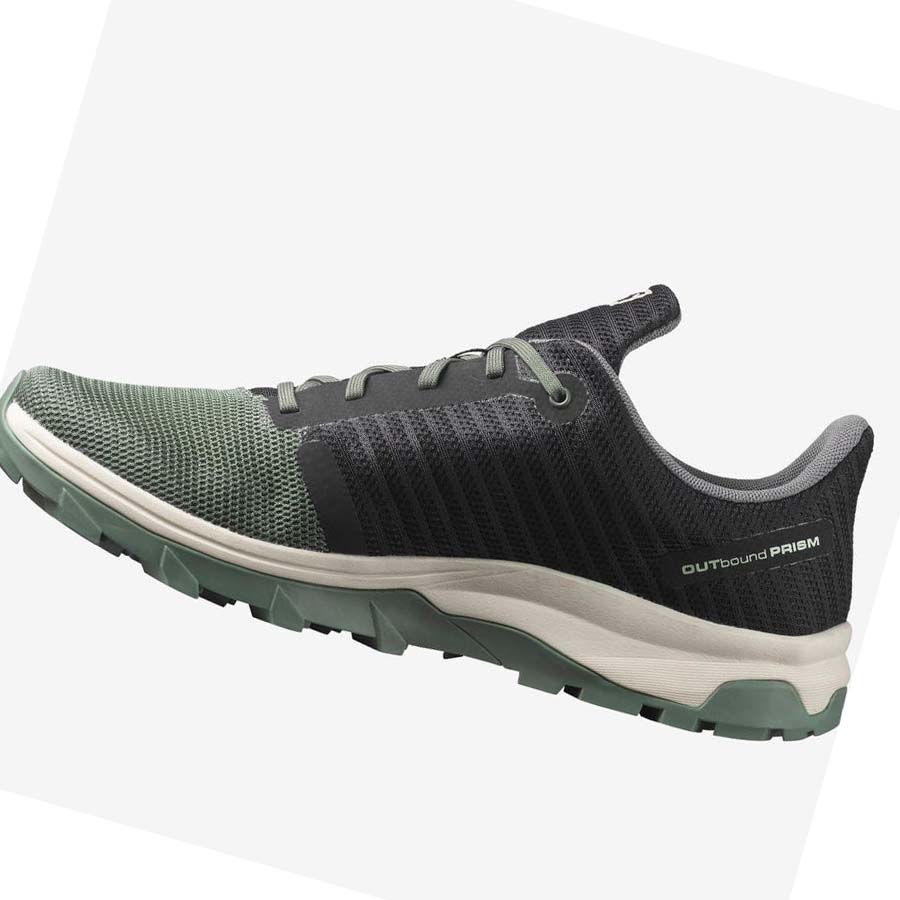 Tenis Senderismo Salomon OUTBOUND PRISM Hombre Verde Oliva | MX 3572HAP